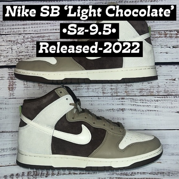 nike dunk high light chocolate release date